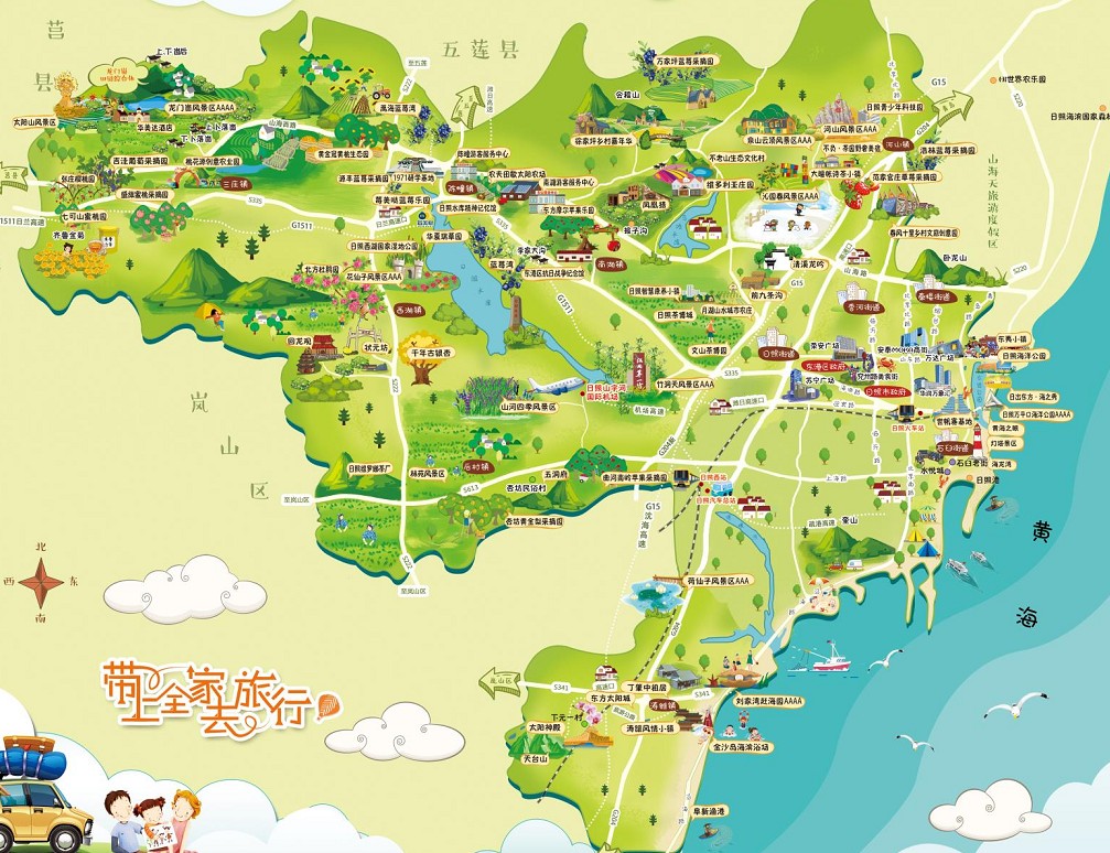 徐州景区使用手绘地图给景区能带来什么好处？